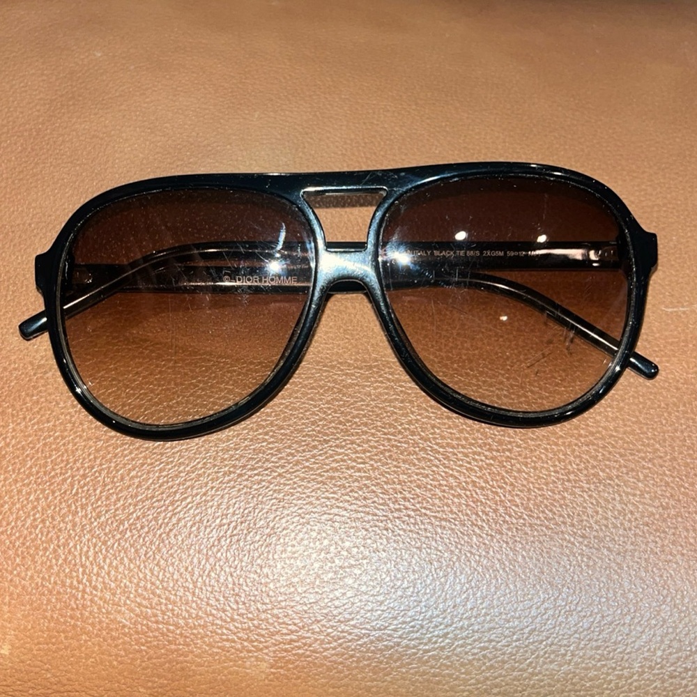 Dior Homme Black Tie 88/S Sunglasses with Brown gradient lenses vintage RARE